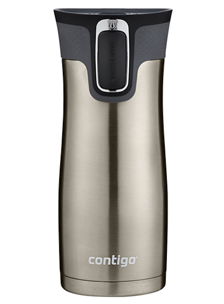 Contigo® West Loop 2.0 Stainless Steel Travel Mug with AUTOSEAL® Lid, 16oz, 2-Pack (8YCV)