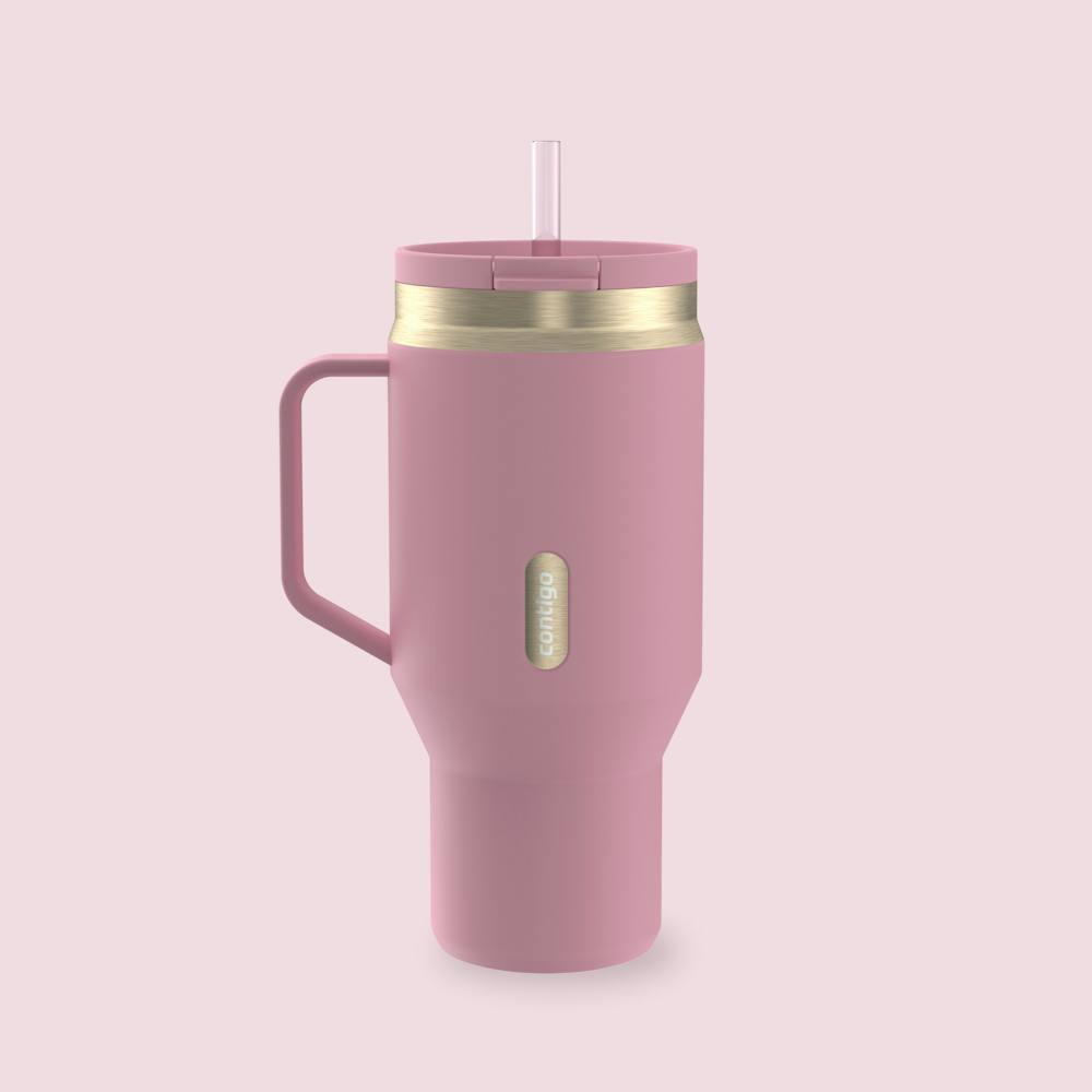 30 oz SnapSeal™ Tumbler (w/ Straw & Handle) (HJ5Y)