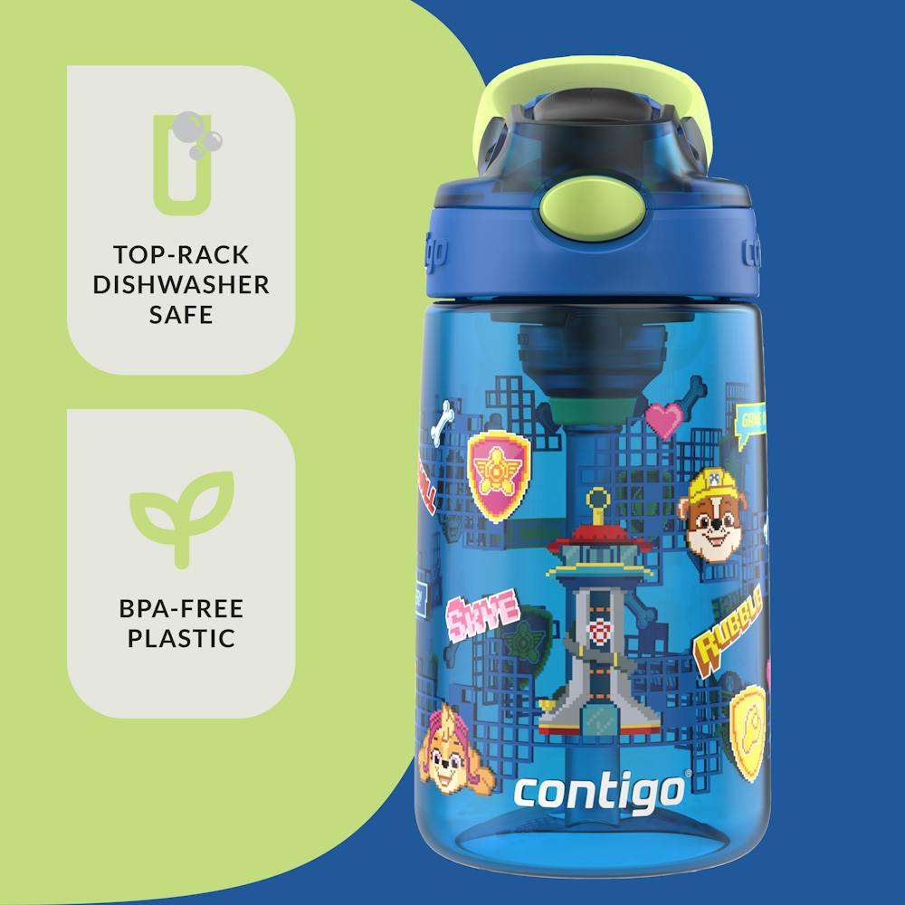 Contigo® Kids Water Bottle with Redesigned AUTOSPOUT® Straw, 14 oz (T4L6)