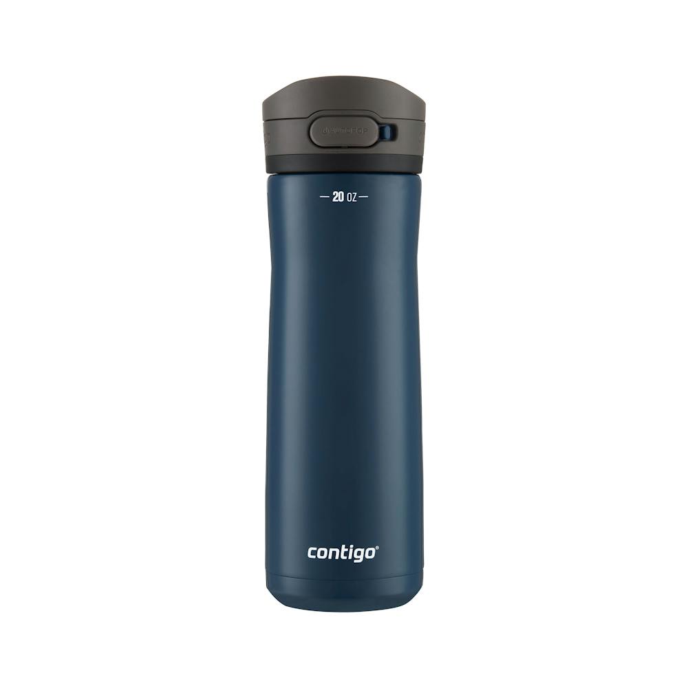 Contigo® Jackson Chill 2.0 Water Bottle with AUTOPOP Lid | Stainless Steel Water Bottle, 20oz., Blueberry Opaque (TTXG)