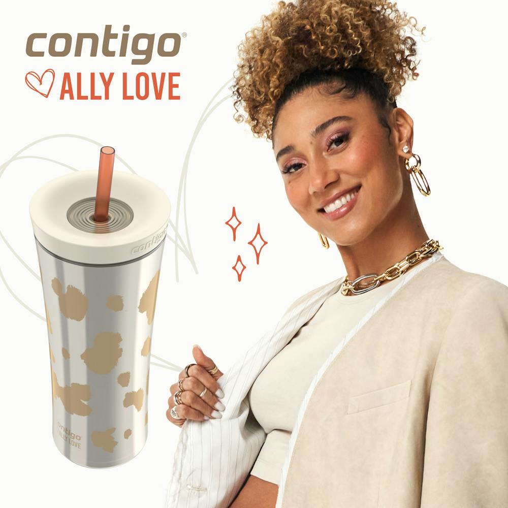 Contigo® x Ally Love Streeterville AUTOCLOSE® Shake & Go® Tumbler, 20oz (S6BI)