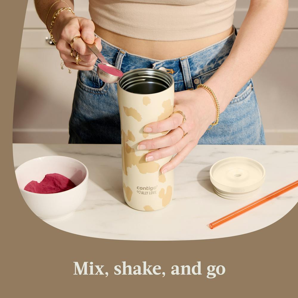 Contigo® x Ally Love Streeterville 2.0 Stainless Steel Tumbler with Straw, 24oz (S663)
