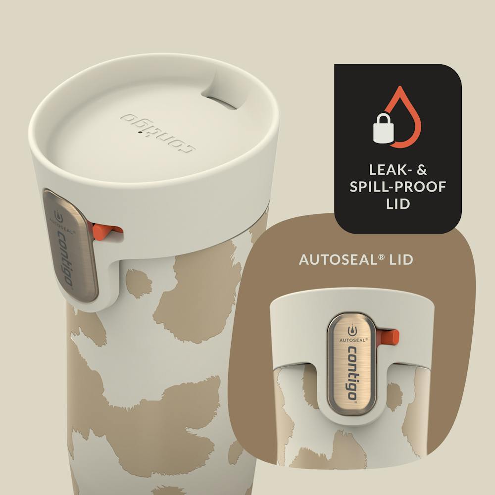 Contigo® x Ally Love West Loop 3.0 Stainless Steel Travel Mug with AUTOSEAL® Easy-Clean Lid, 16oz (04NT)
