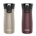 Contigo® West Loop 2.0 Leak-Proof Spill-Proof Insulated Stainless Steel Travel Mug, 16oz., 2 Pack (XWD2)