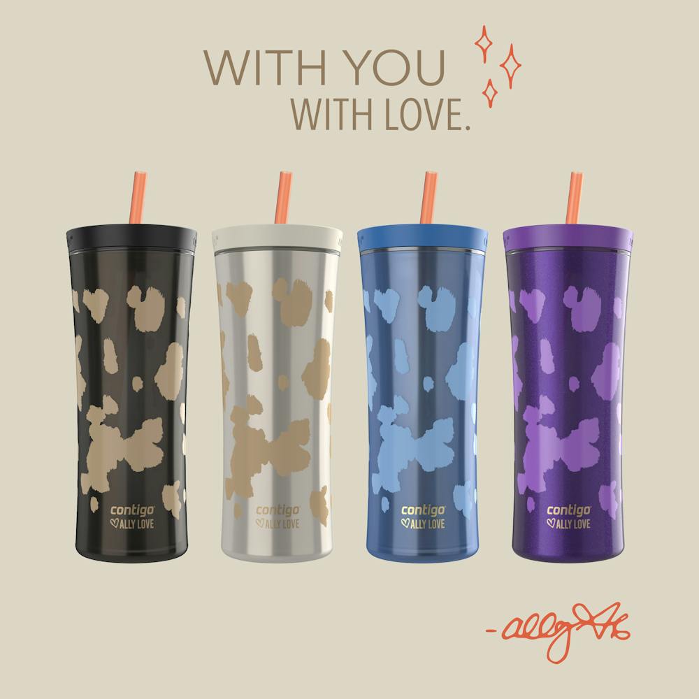 Contigo® x Ally Love Streeterville AUTOCLOSE® Shake & Go® Tumbler, 20oz (S6BI)