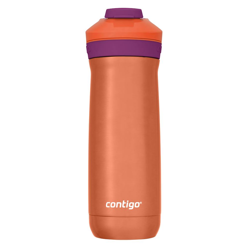 Contigo® Kids’ Casey Stainless Steel Water Bottle with Spill-Proof Leak-Proof Lid, 13oz (RLBQ)