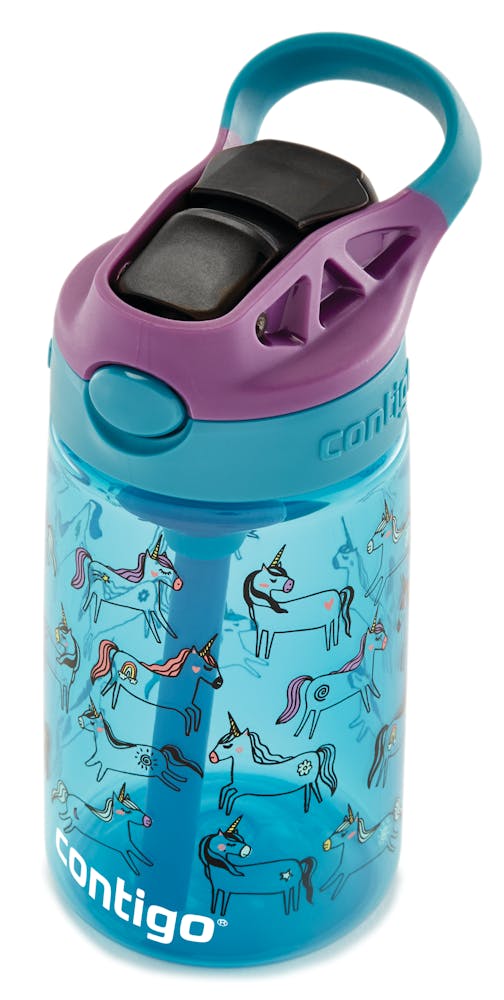 Contigo® Kids Straw Water Bottle with AUTOSPOUT® Lid, 14oz (7IB4)