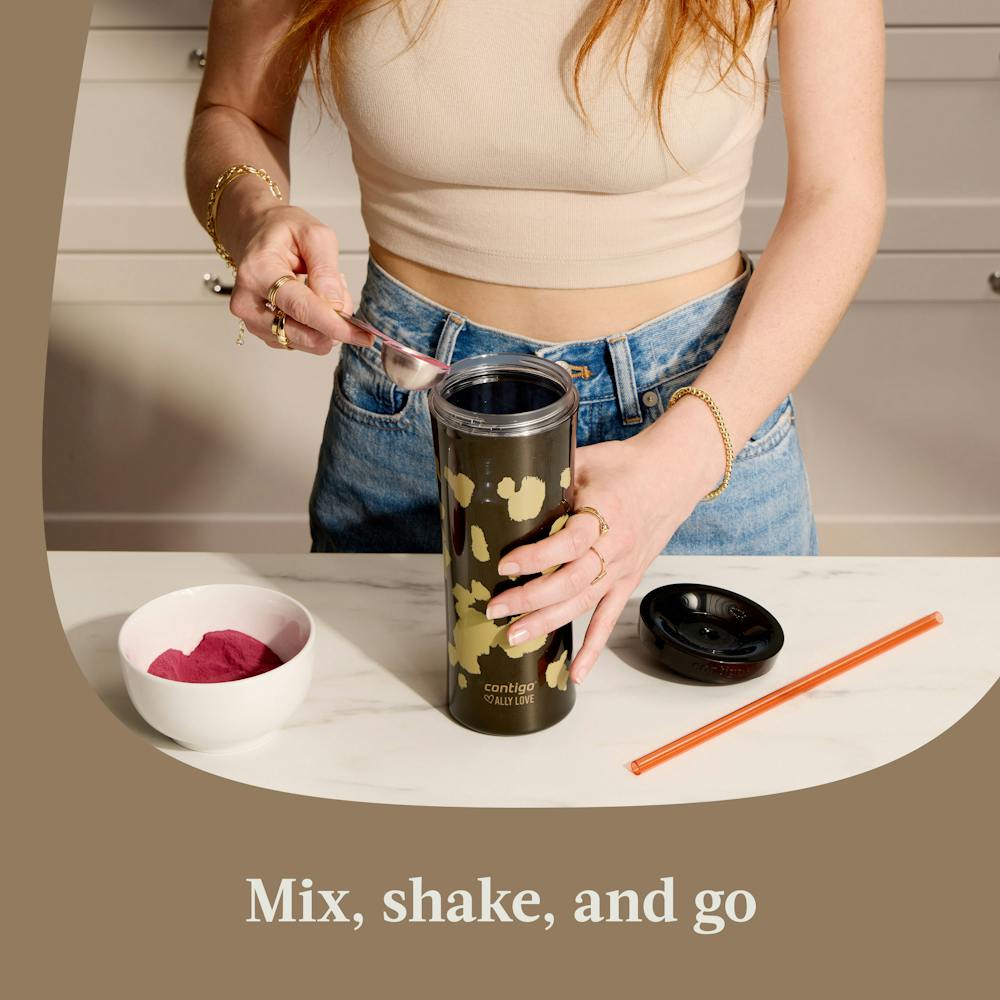Contigo® x Ally Love Streeterville AUTOCLOSE® Shake & Go® Tumbler, 20oz (S6BI)