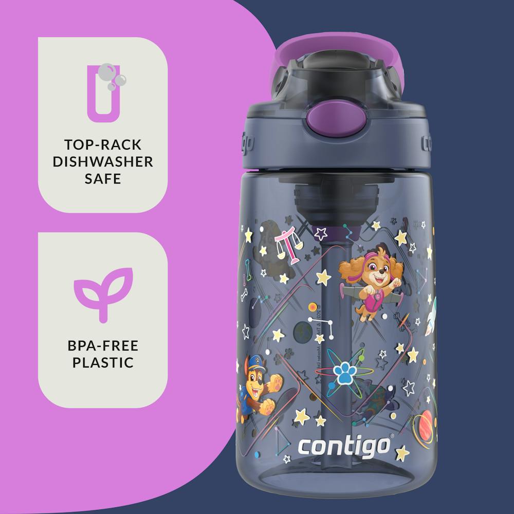Contigo® Kids Water Bottle with Redesigned AUTOSPOUT® Straw, 14 oz (T4L6)