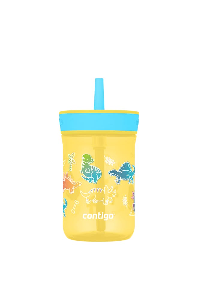 Contigo® Kids’ Leighton Straw Tumbler with Spill-Proof Leak-Proof Lid, 14oz (WYHM)