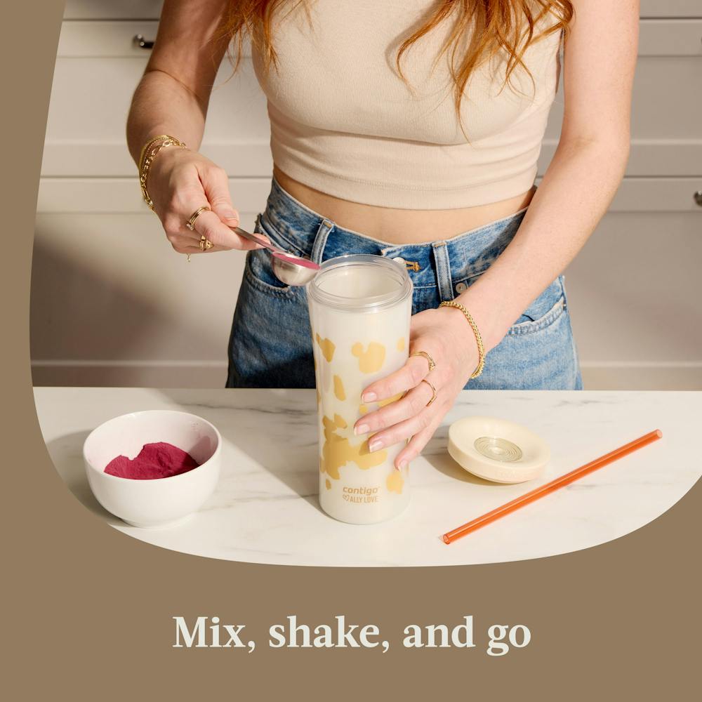 Contigo® x Ally Love Streeterville AUTOCLOSE® Shake & Go® Tumbler, 20oz (S6BI)