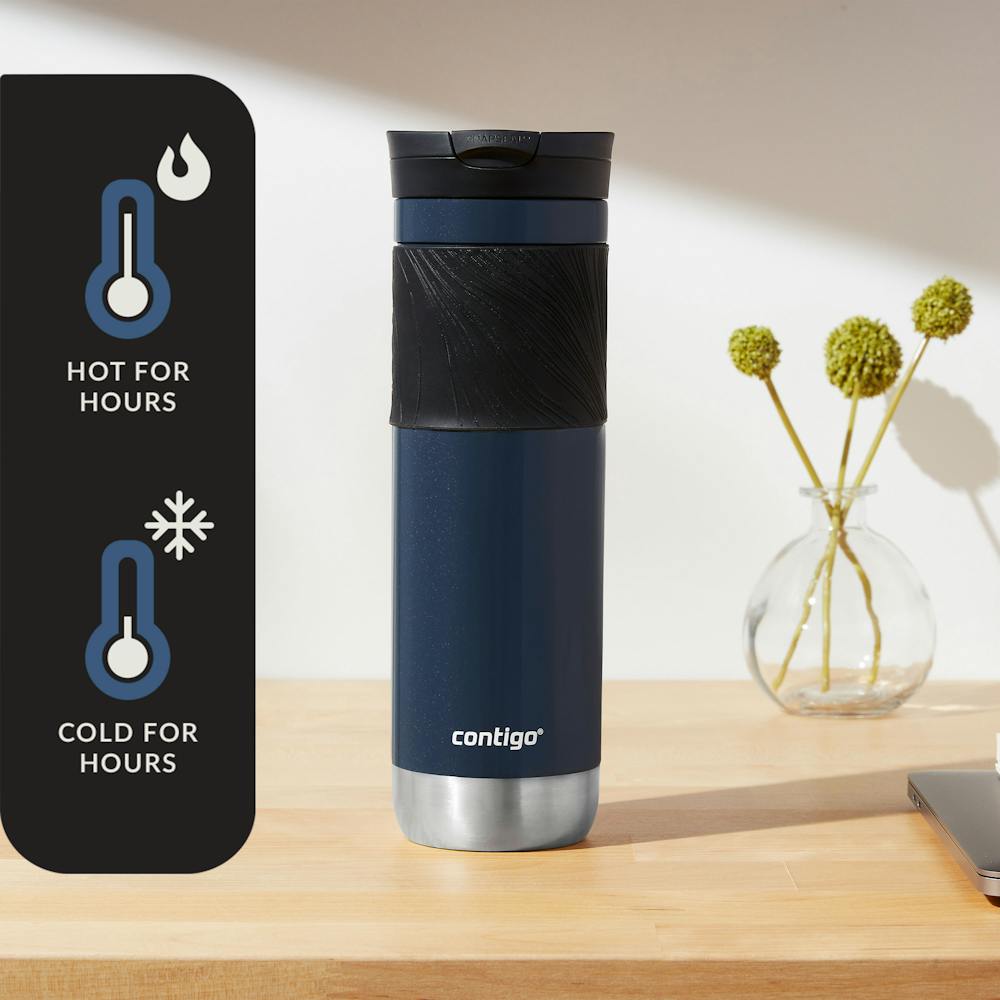 Contigo® Byron 2.0 Stainless Steel Travel Mug with SNAPSEAL™ Lid and Grip, 24oz (6KFP)