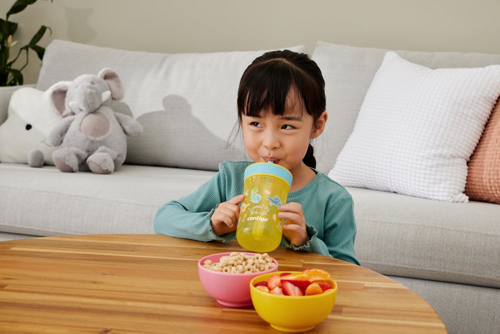 Contigo® Kids’ Leighton Straw Tumbler with Spill-Proof Leak-Proof Lid, 14oz (WYHM)