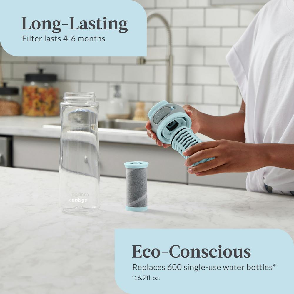 Contigo® Clybourn Freeflow Filtration Tritan Water Bottle with AUTOSEAL® LID, 24oz (KIMT)