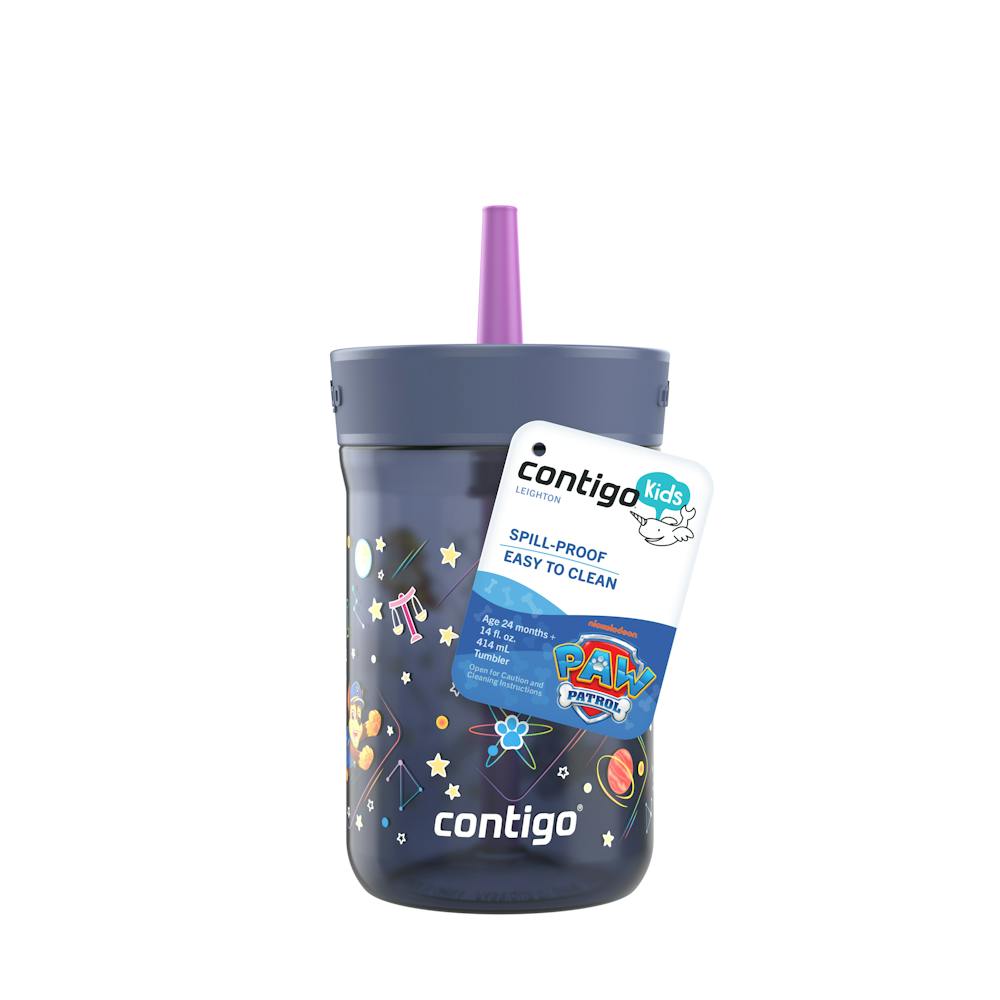 Contigo® Kids’ Leighton Straw Tumbler with Spill-Proof Leak-Proof Lid, 14oz (WYHM)