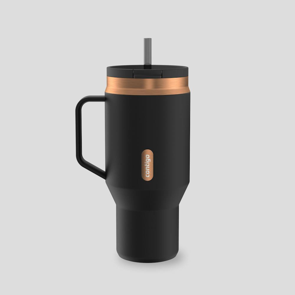 30 oz SnapSeal™ Tumbler (w/ Straw & Handle) (HJ5Y)