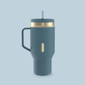 30 oz SnapSeal™ Tumbler (w/ Straw & Handle) (HJ5Y)