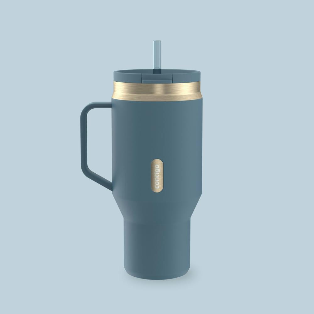 30 oz SnapSeal™ Tumbler (w/ Straw & Handle) (HJ5Y)