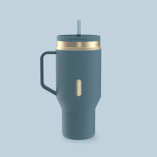 30 oz SnapSeal™ Tumbler (w/ Straw & Handle) (HJ5Y)