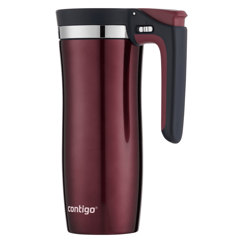 Contigo® Handled AUTOSEAL® Stainless Steel Travel Mug with Easy-Clean Lid, 16oz (16TY)