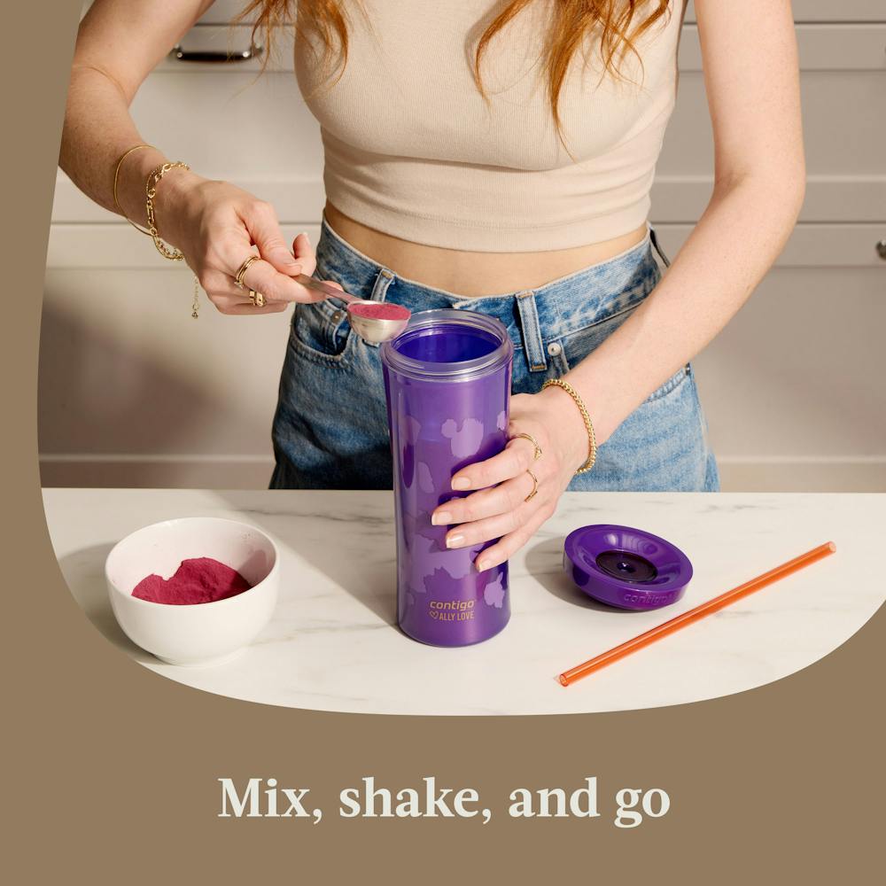 Contigo® x Ally Love Streeterville AUTOCLOSE® Shake & Go® Tumbler, 20oz (S6BI)