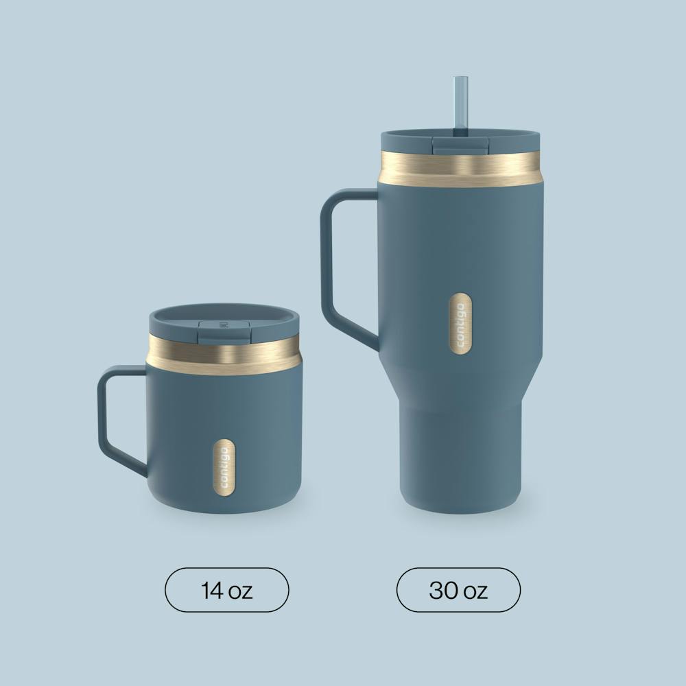 30 oz SnapSeal™ Tumbler (w/ Straw & Handle) (HJ5Y)