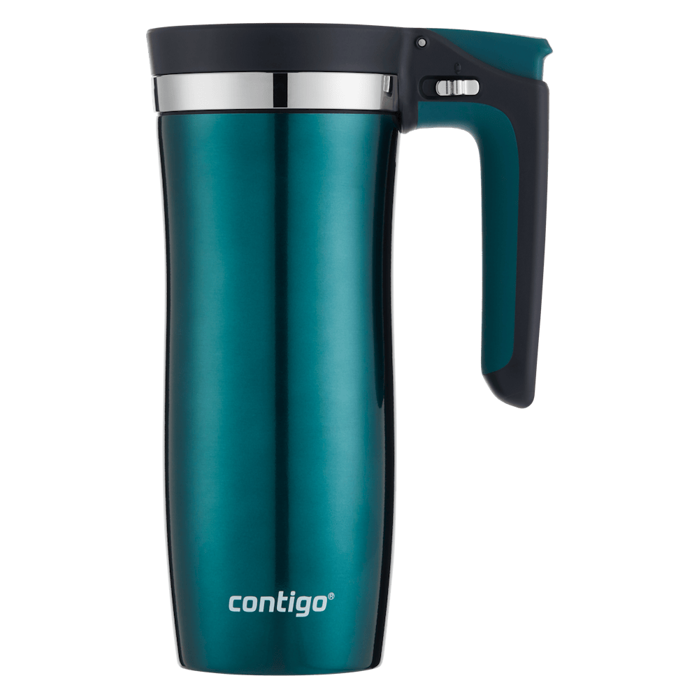 Contigo® Handled AUTOSEAL® Stainless Steel Travel Mug with Easy-Clean Lid, 16oz (16TY)
