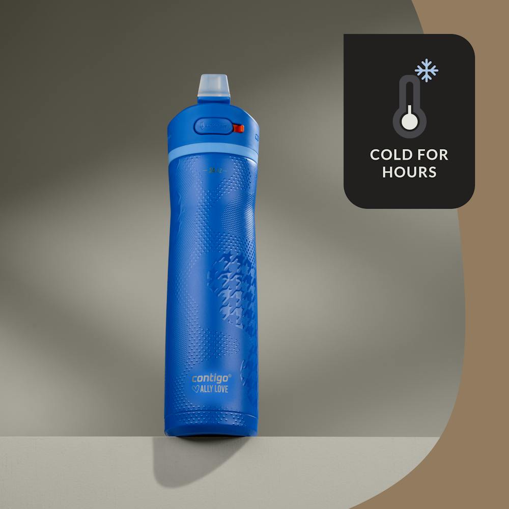 Contigo® x Ally Love Ashland Chill 2.0 Stainless Steel Water Bottle with AUTOSPOUT® Lid, 24oz (DUTT)