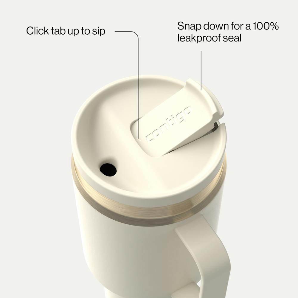 30 oz SnapSeal™ Tumbler (w/ Straw & Handle) (HJ5Y)
