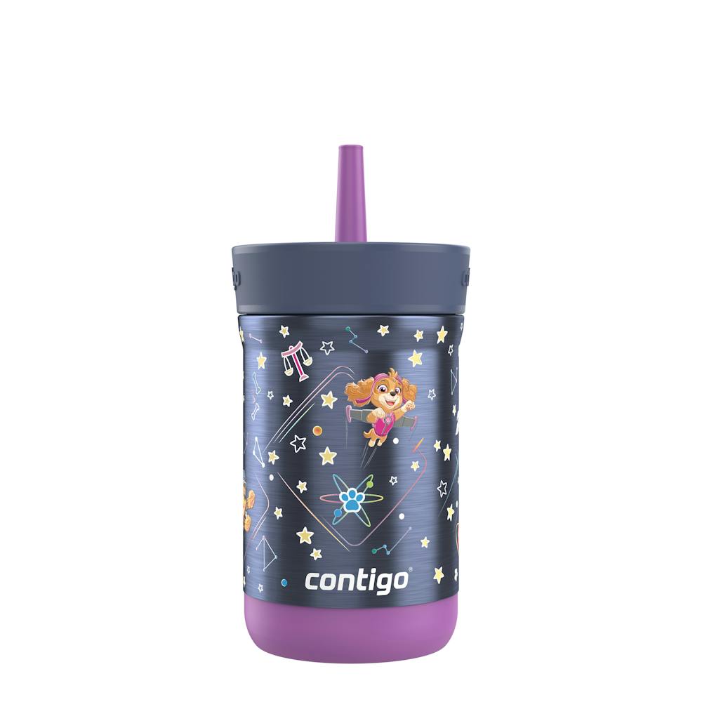 Contigo® Kids Leighton Spill-Proof Stainless Steel Tumbler with Straw, 12oz (7LHW)