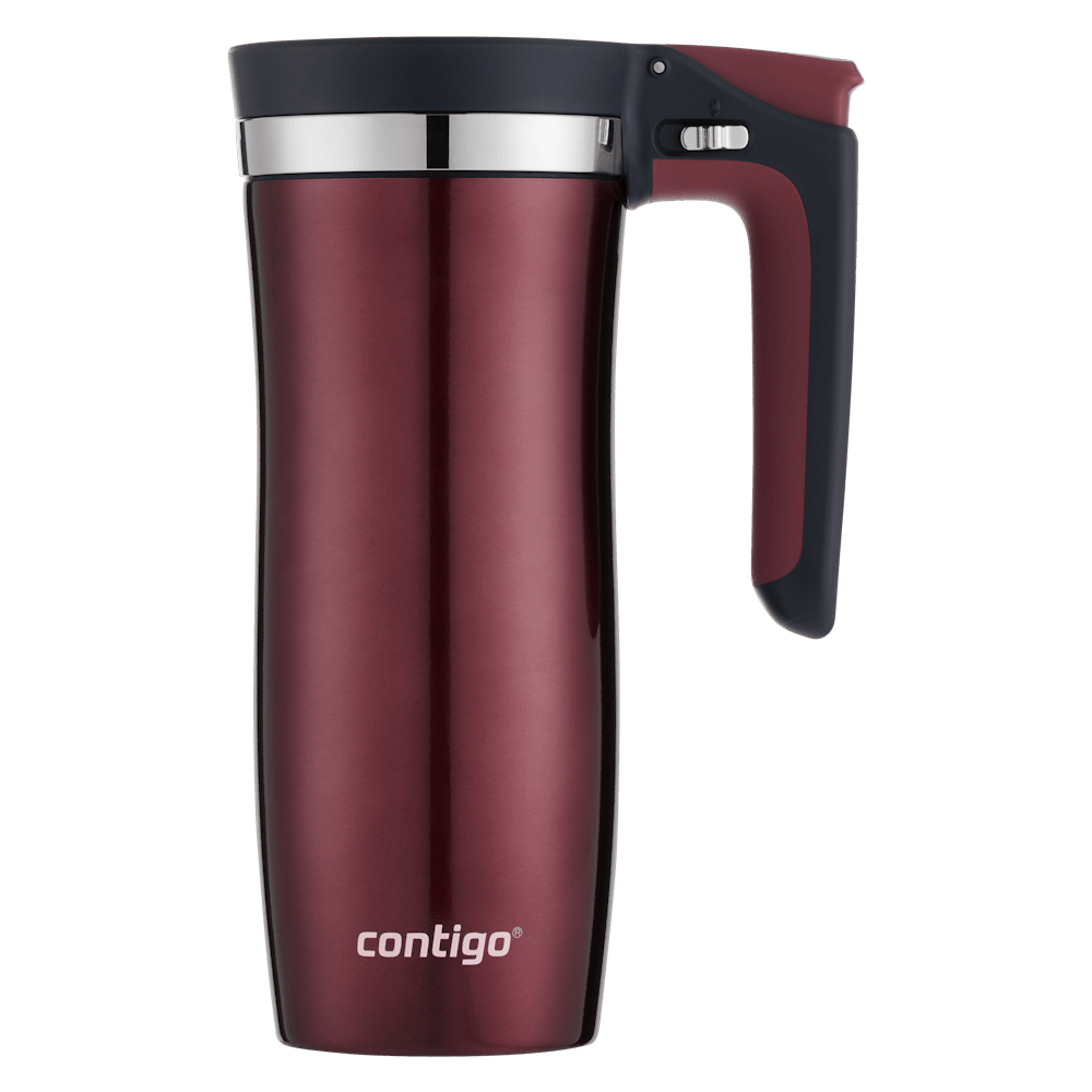 Contigo® Handled AUTOSEAL® Stainless Steel Travel Mug with Easy-Clean Lid, 16oz (16TY)