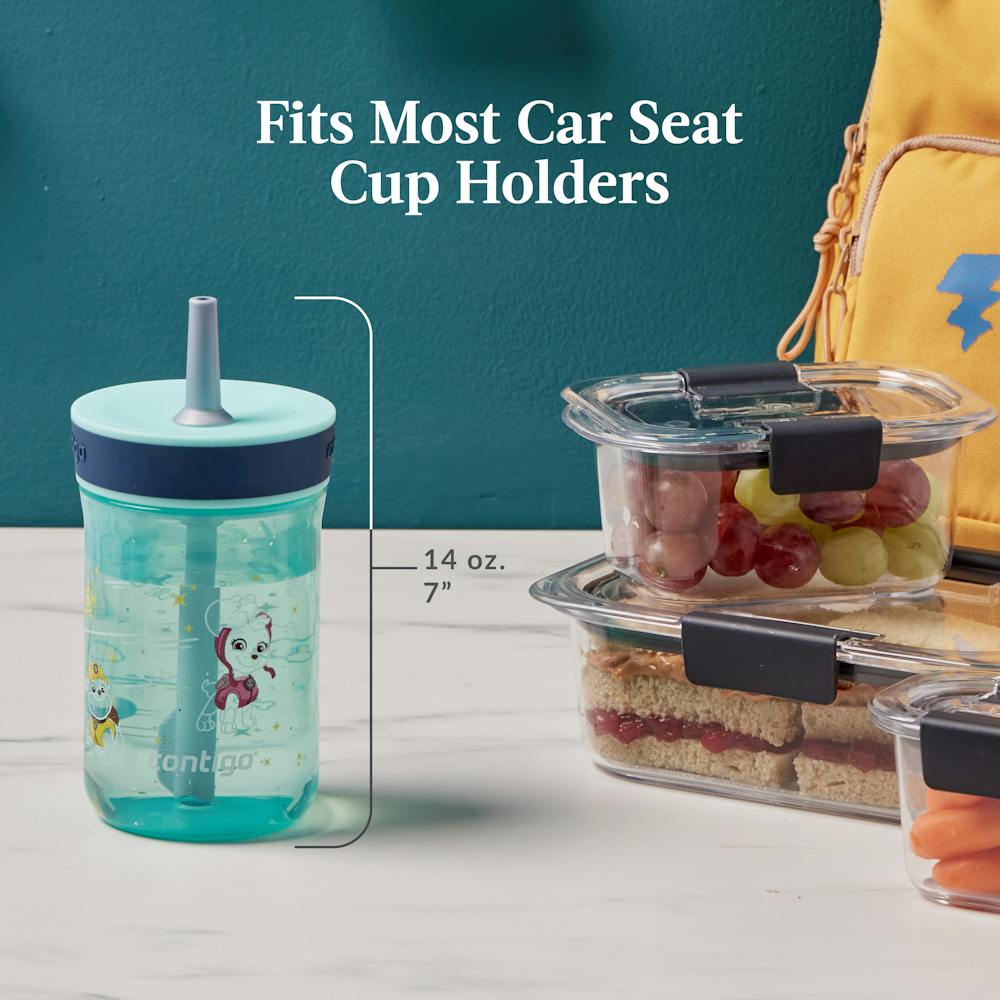 Contigo® Kids’ Leighton Straw Tumbler with Spill-Proof Leak-Proof Lid, 14oz (WYHM)