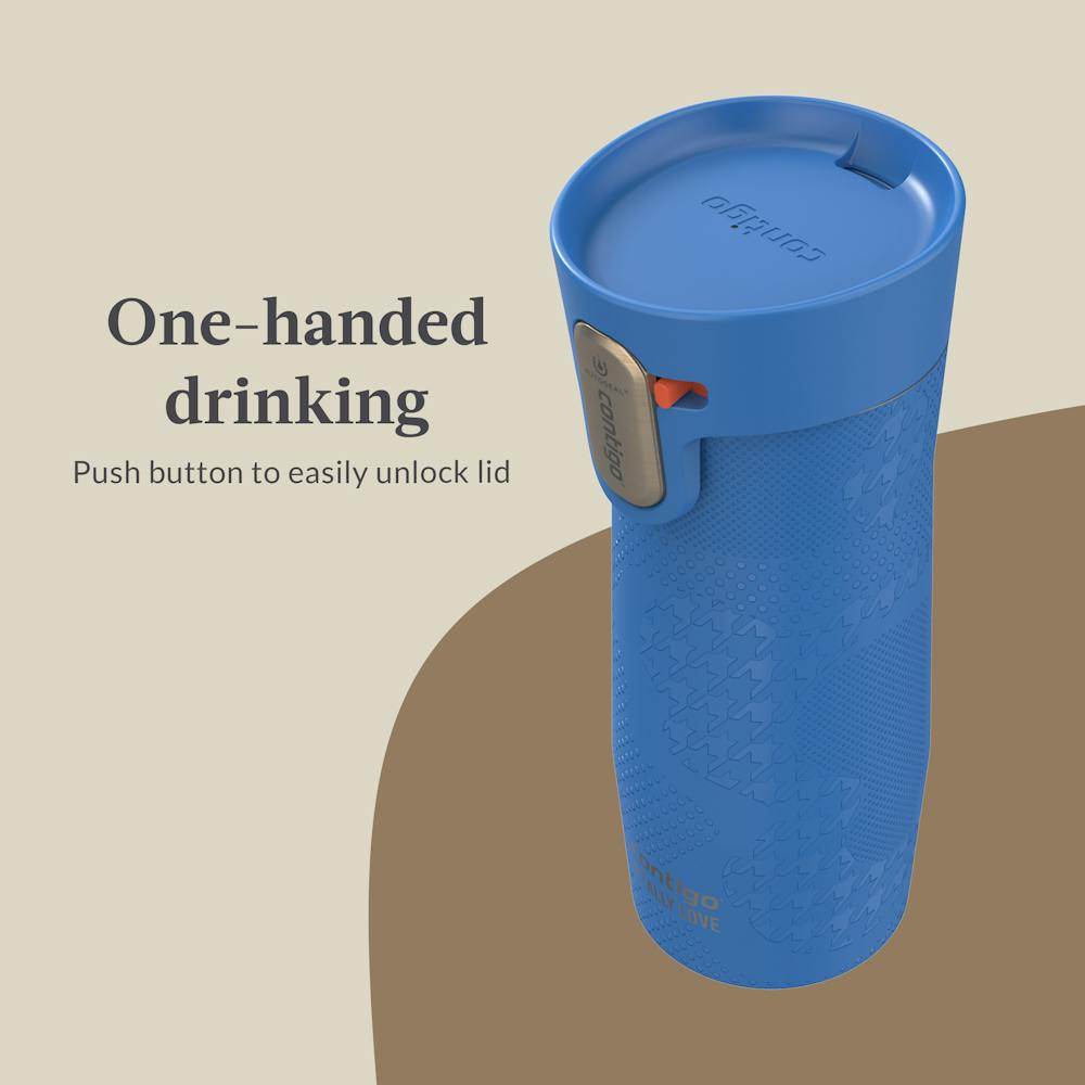 Contigo® x Ally Love West Loop 3.0 Stainless Steel Travel Mug with AUTOSEAL® Easy-Clean Lid, 16oz (04NT)