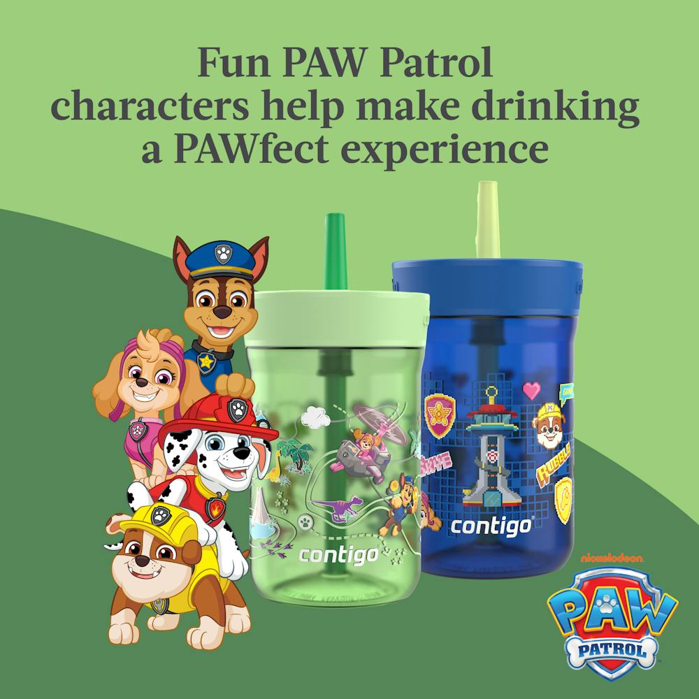 Contigo® Kids’ Leighton Straw Tumbler with Spill-Proof Leak-Proof Lid, 14oz (CGGY)