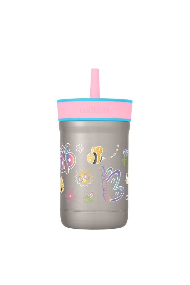 Contigo® Kids Leighton Spill-Proof Stainless Steel Tumbler with Straw, 12oz (7LHW)