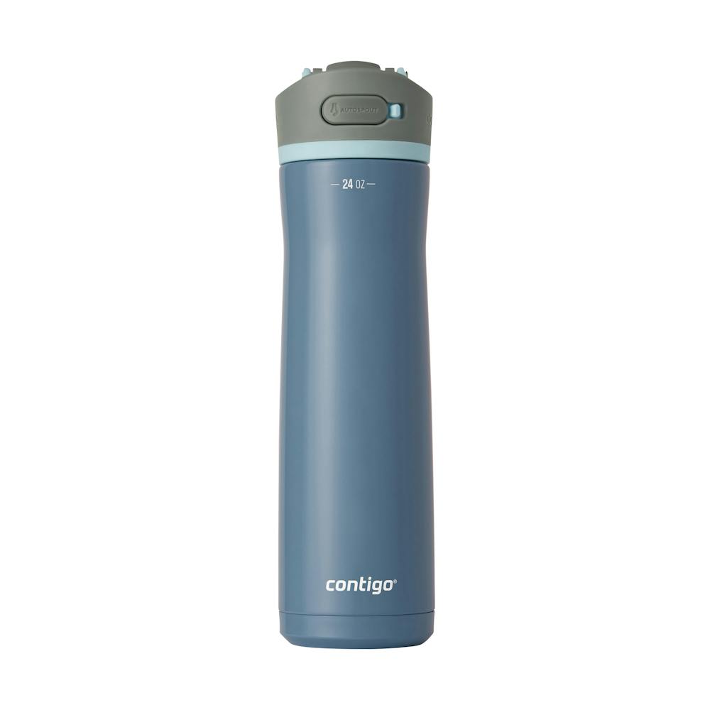 Contigo® Wells Chill Stainless Steel Filter Water Bottle with AUTOSPOUT® Straw Lid, 24 Oz (9JUG)