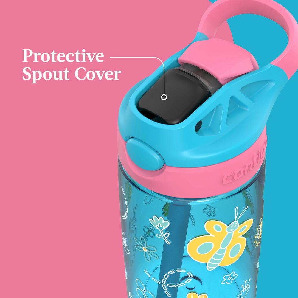 Contigo® Kids Water Bottle with Redesigned AUTOSPOUT® Straw, 14 oz (T4L6)
