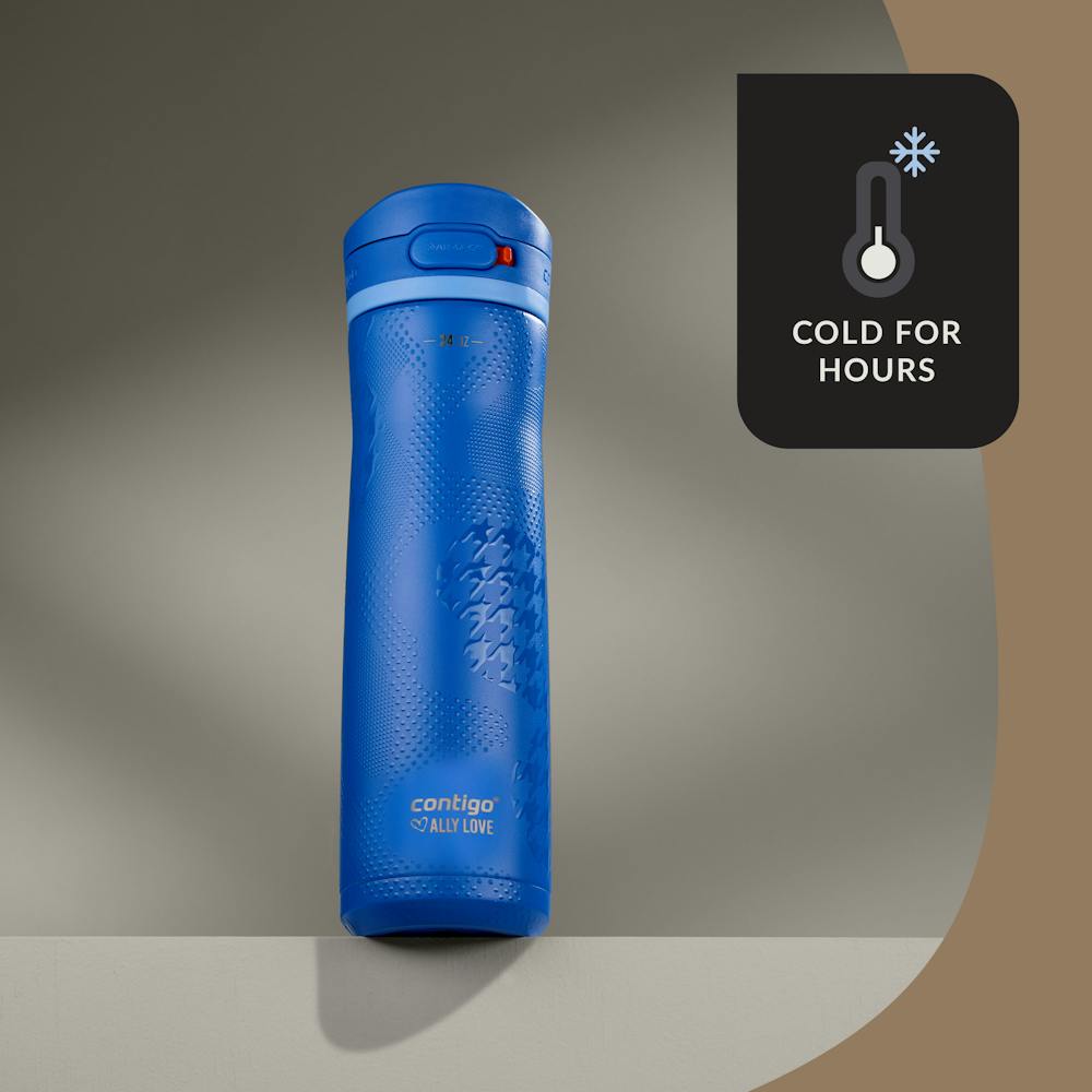 Contigo® x Ally Love Jackson Chill 2.0 Stainless Steel Water Bottle with AUTOPOP® Lid, 24oz (8HAQ)