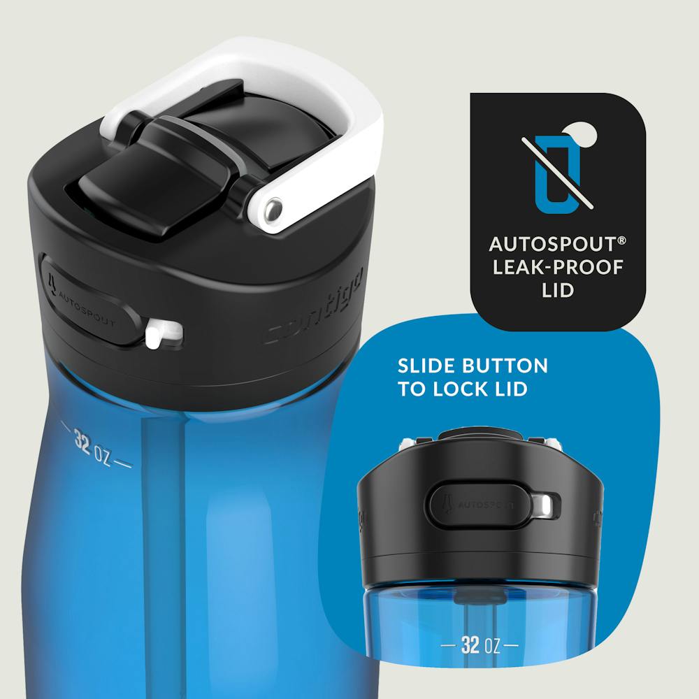 Contigo® Ashland 2.0, Water Bottle with AUTOSPOUT® Lid, 32oz (9VFF)
