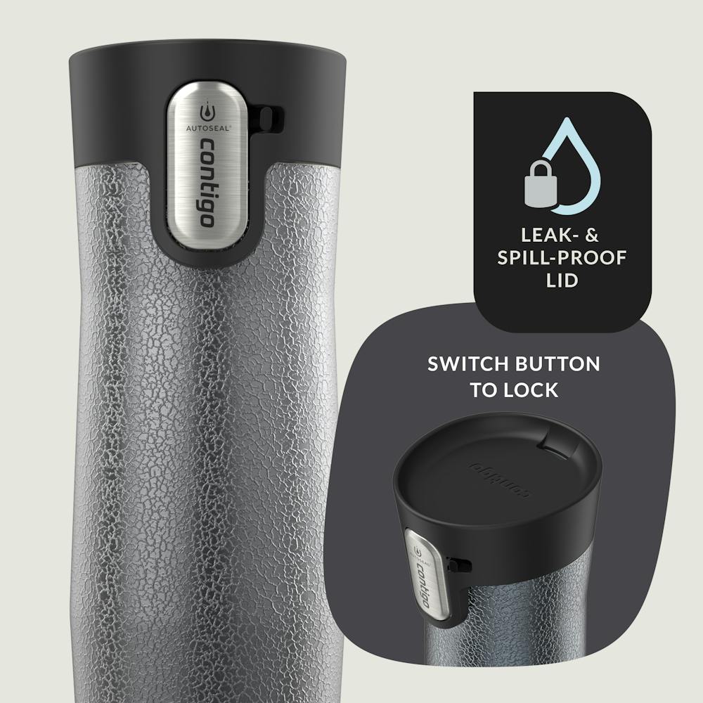 Contigo® AUTOSEAL® West Loop Vacuum-Insulated Stainless Steel Travel Mug with Easy-Clean Lid, 16 oz (JEYE)