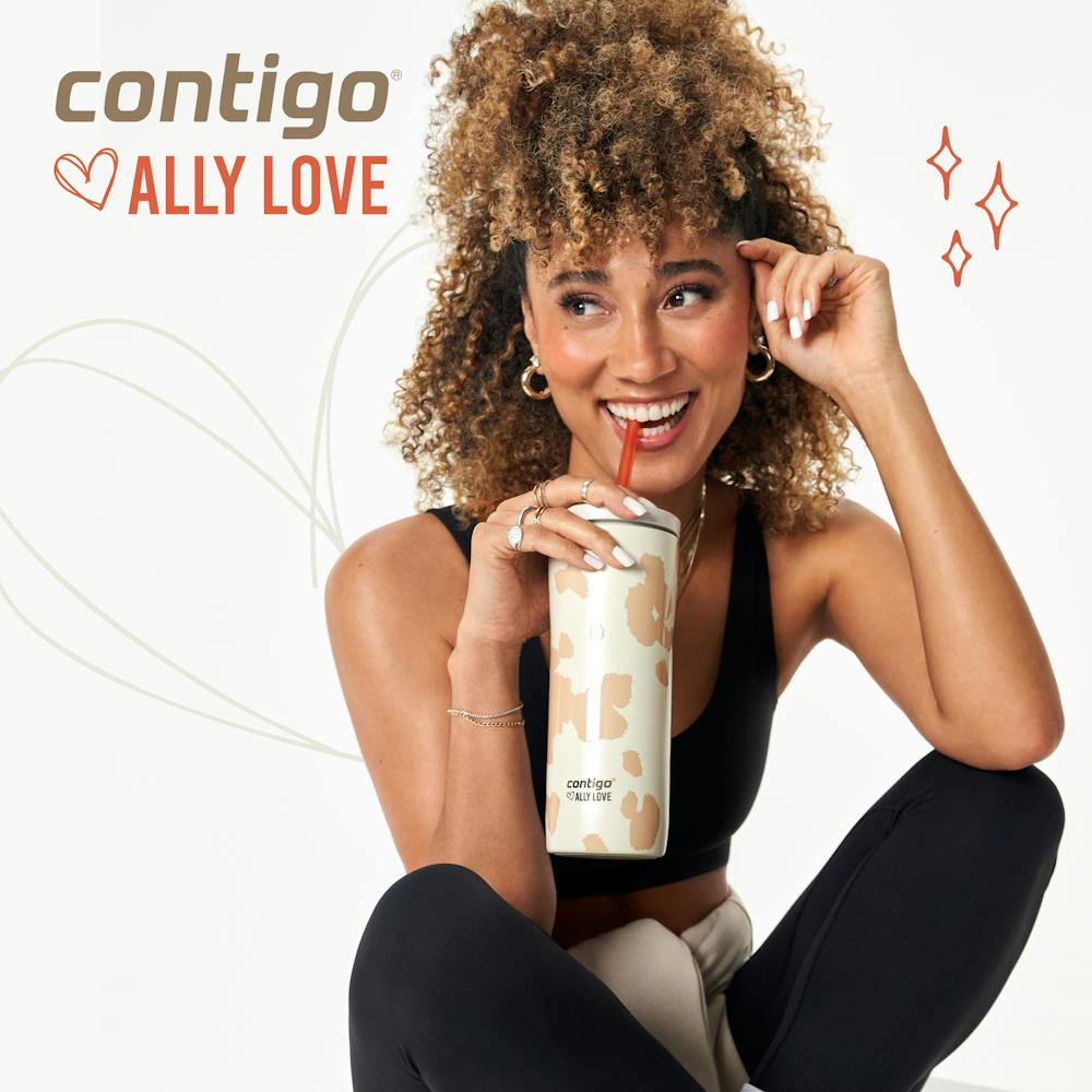 Contigo® x Ally Love Streeterville 2.0 Stainless Steel Tumbler with Straw, 24oz (S663)