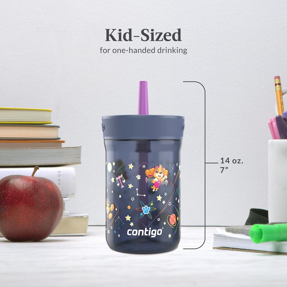 Contigo® Kids’ Leighton Straw Tumbler with Spill-Proof Leak-Proof Lid, 14oz (WYHM)