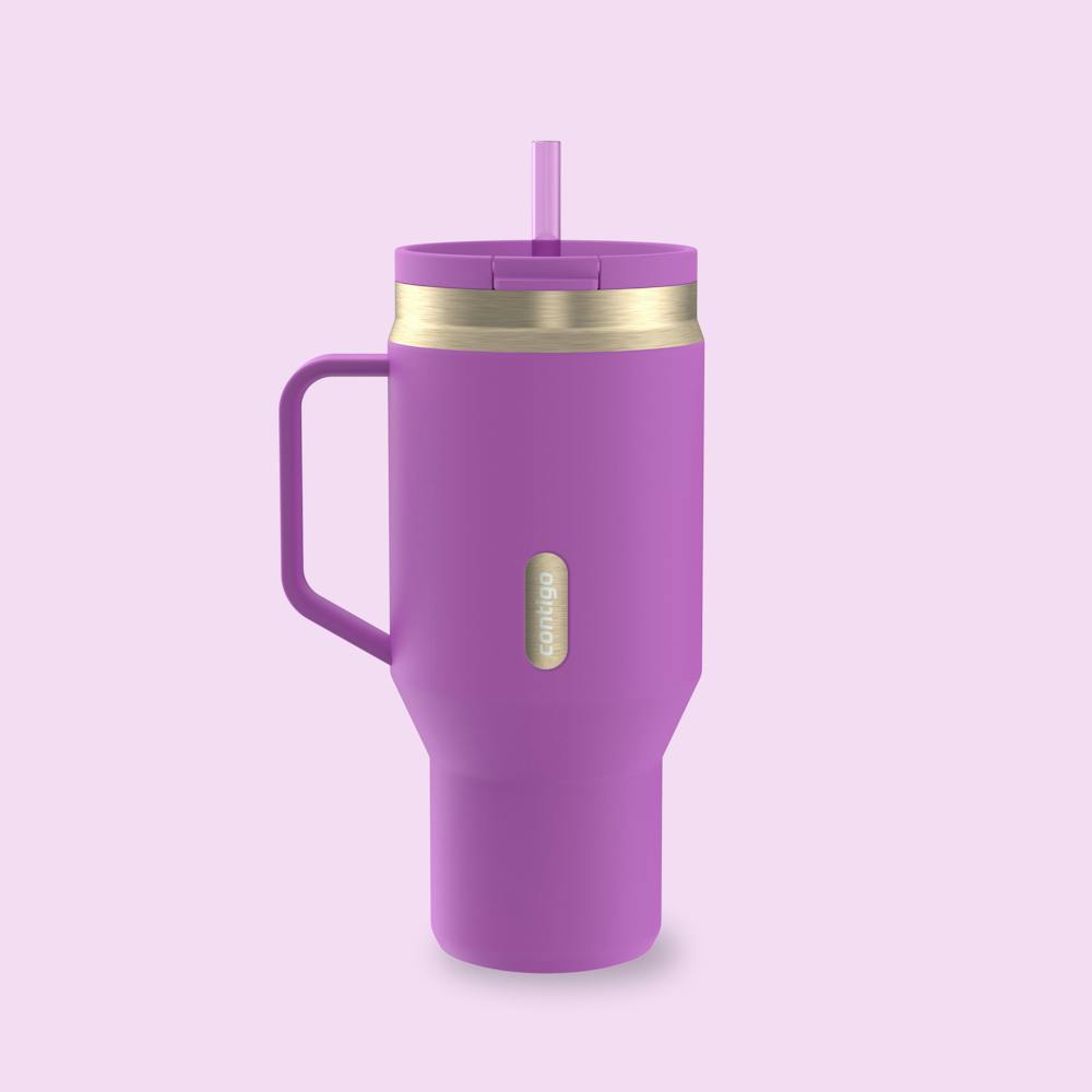 30 oz SnapSeal™ Tumbler (w/ Straw & Handle) (HJ5Y)