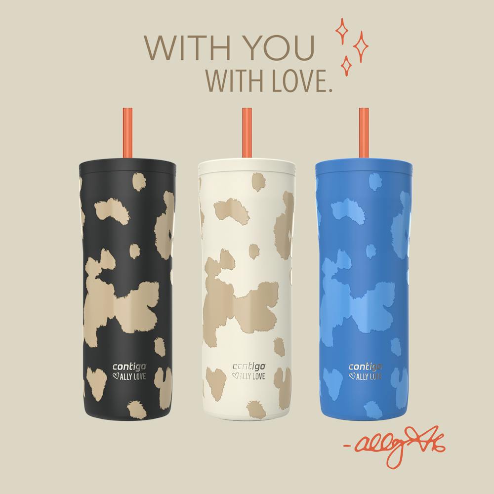 Contigo® x Ally Love Streeterville 2.0 Stainless Steel Tumbler with Straw, 24oz (S663)