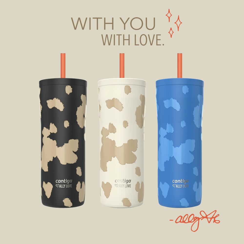Contigo® x Ally Love Streeterville 2.0 Stainless Steel Tumbler with Straw, 24oz (S663)