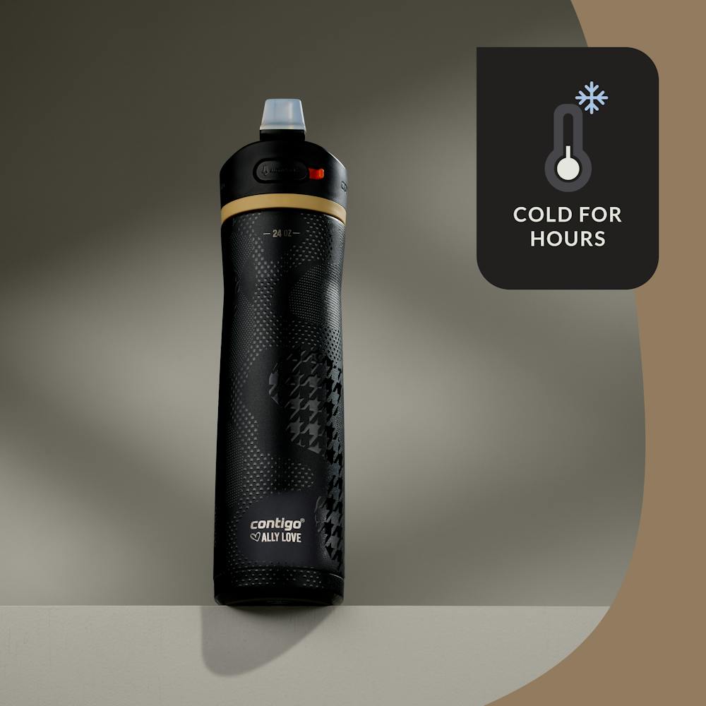 Contigo® x Ally Love Ashland Chill 2.0 Stainless Steel Water Bottle with AUTOSPOUT® Lid, 24oz (DUTT)