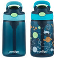 Contigo® Kids Water Bottle with Redesigned AUTOSPOUT® Straw, 14 oz, 2 pack (FU1Q)