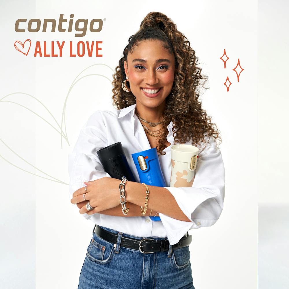 Contigo® x Ally Love West Loop 3.0 Stainless Steel Travel Mug with AUTOSEAL® Easy-Clean Lid, 16oz (04NT)