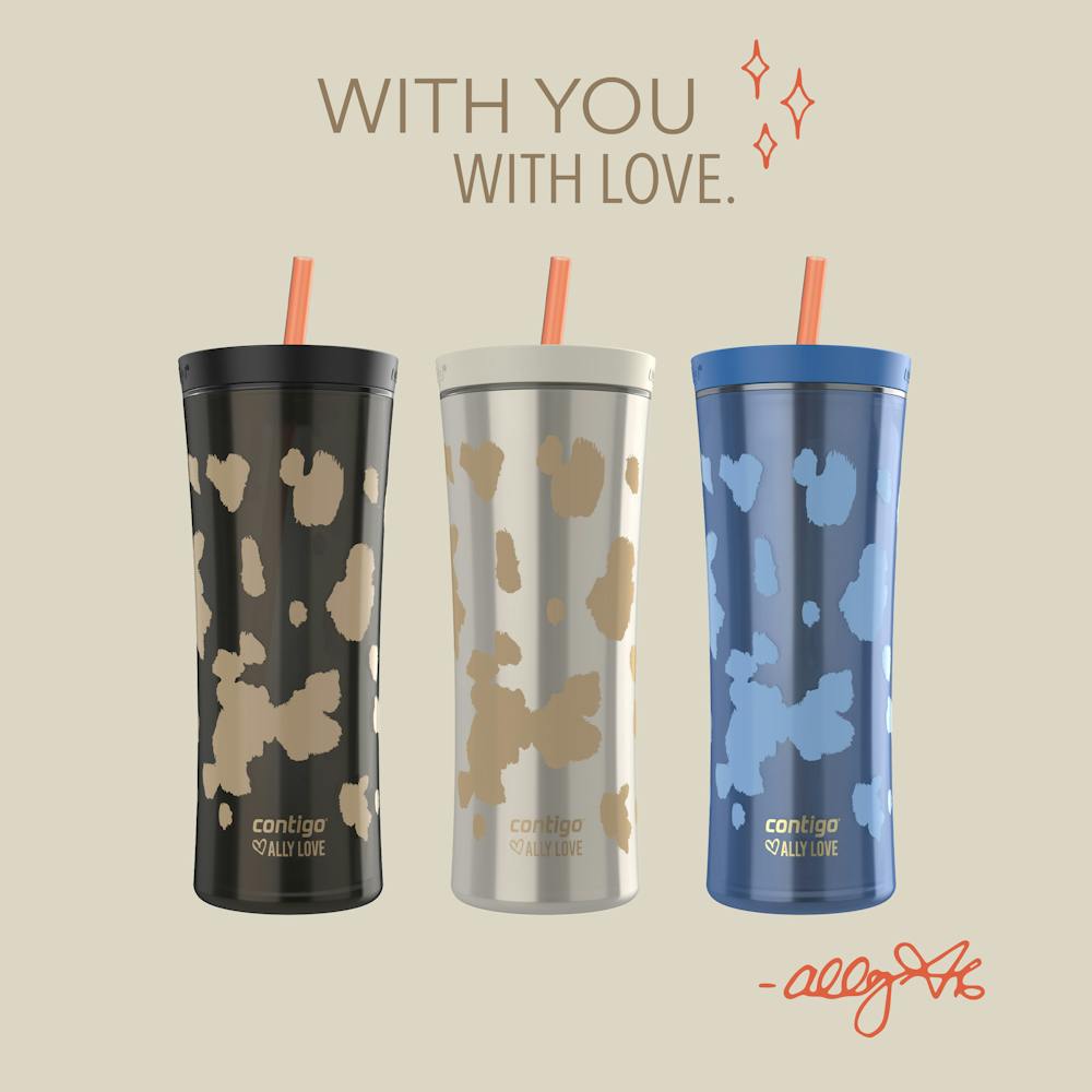 Contigo® x Ally Love Streeterville AUTOCLOSE® Shake & Go® Tumbler, 20oz (S6BI)