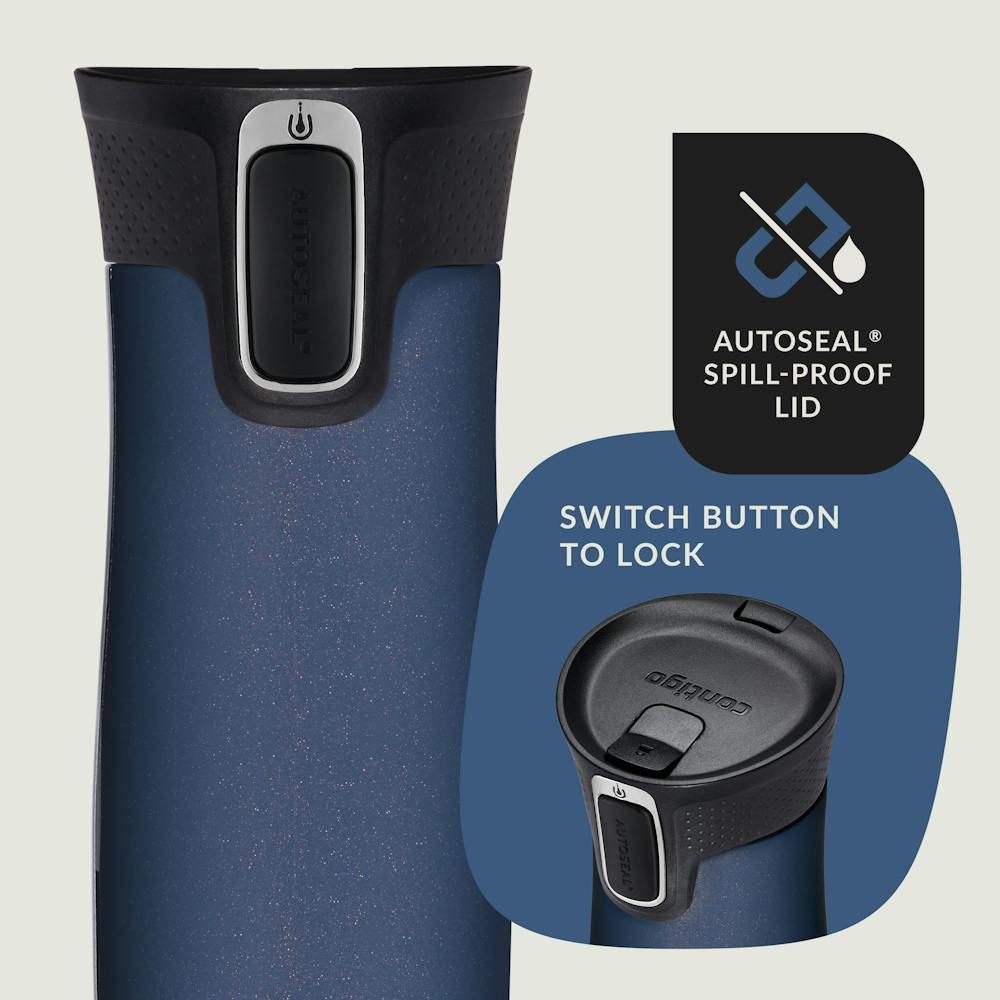 Contigo® AUTOSEAL® West Loop Vacuum-Insulated Stainless Steel Travel Mug with Easy-Clean Lid, 20oz (6HID)